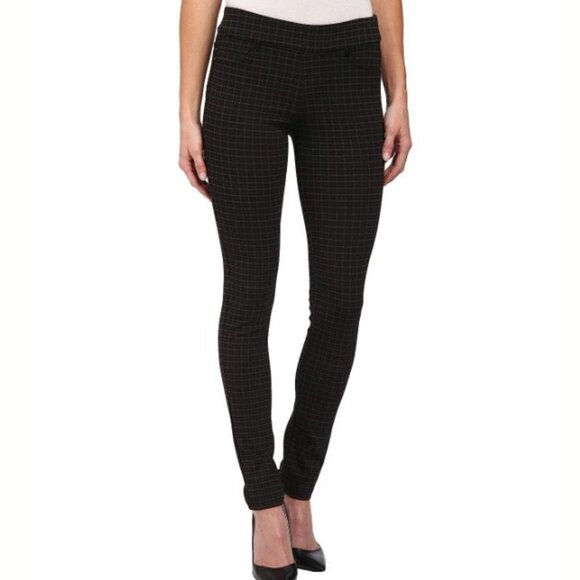 Liverpool Jeans Company Women's Tattersall Plaid Sienna Pull-On Ponte Legging- 6 - Picture 1 of 7